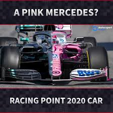 Autosport A Pink Mercedes Comparing The 2020 Racing Point With The 2019 Mercedes Facebook