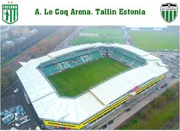Widely known for its exterior of inflated etfe plastic panels, it is the first stadium in the world with a full colour changing exterior. A Le Coq Arena Capacity Football Stadium Gallery Facebook