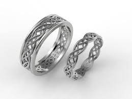 Celtic Wedding Ring Set His And Hers Celtic Rings Celtic Wedding Bands Gold Celtic Ring Knot Ring Celtic Ring Set Nordic Wedding Ring Wedding Rings Sets His And Hers Celtic Wedding