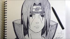 9 when did itachi unlock his sharingan? Let S Sketch Itachi Uchiha From Naruto Demoose Art Youtube