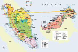 State In Malaysia Map Malaysia States Map - Malaysia Map Hd (South-Eastern Asia - Asia)