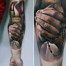 Christian tattoos | jesus, rosary, virgin mary, praying hands, devil tattoo designs. Top 63 Praying Hands Tattoo Ideas 2021 Inspiration Guide