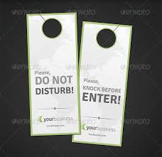 Blank paper or plastic empty labels of various shapes for hotel doorknob room, dont disturb signs, messages on entrance knobs, realistic 3d vector set please do not disturb door hanger. Free 9 Do Not Disturb Door Hangers In Psd Eps