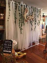 Splendid Wedding Decorations Ideas On A Budget To Try 42 Bridal Shower Rustic Bridal Shower Diy Diy Wedding Backdrop