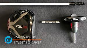 Images of titleist fitting chart. How To Adjust Your Titleist Ts1 Ts2 Or Ts4 Driver Titleist Sure Fit Hosel Youtube