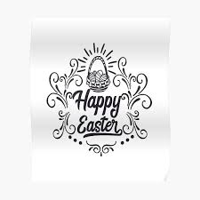 Includes religious messages, wishes for kids, and more. Happy Easter Writing Posters Redbubble