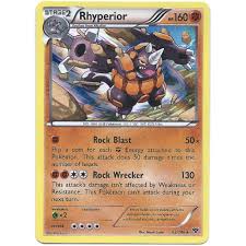 Available are the minimum, average, and maximum prices which are updated on an hourly basis. Rhyperior Pokemon Card Xy 62 146 Rare Holo