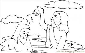 John baptizing jesus coloring page. Baptism Of Jesus Coloring Page For Kids Free Religions Printable Coloring Pages Online For Kids Coloringpages101 Com Coloring Pages For Kids