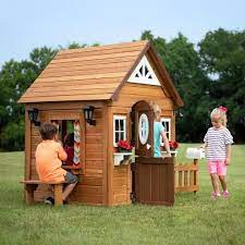 Aspen Playhouse Build A Playhouse Play Houses Kids Playhouse