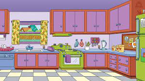 Näytä lisää sivusta the simpsons facebookissa. Simpsons Kitchen Funny Meeting Backgrounds