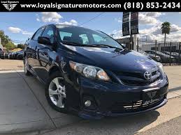It competes with the hyundai elantra and honda civic. Used 2012 Toyota Corolla S For Sale 6 995 Loyal Signature Motors Inc Stock 2019355