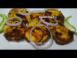 Masala Egg Fry Recipe Malayalam Youtube