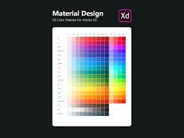 Check spelling or type a new query. Material Design Color Palettes For Adobe Xd Free Xd Templates