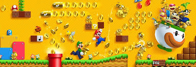 En la popular carrera de karts, mario y luigi y todo el resto de la tropa se pelean por llegar a la. New Super Mario Bros 2 Amazon De Games