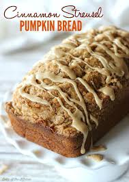 Cinnamon Streusel Pumpkin Bread With Maple Glaze Recipe Pumpkin Bread Dessert Recipes Recipes