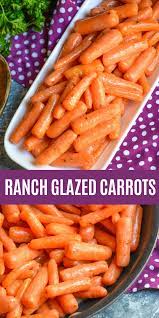 Loaded with the goodness of vitamins and minerals, this simple and quick drink is made with fresh carrots, oranges and ginger. Ranch Glazed Carrots 4 Sons R Us Recipe Carrot Recipes Side Dishes Healthy Snacks Recipes Glazed Carrots Recipe