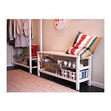 Tjusig Bench With Shoe Storage Black 42 1 2x19 5 8 Ikea Bench With Shoe Storage Ikea Shoe Storage Shoe Storage