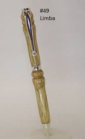 Hand Made Pen With Limba Wood Wood Turning Pens Handmade Pens Wooden Pen