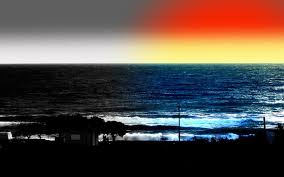 Texture, abstract artwork, 720x1280 wallpaper. Red Art Beach Waves Nature 3d And Abstract Hd Wallpaper Wallpaperbetter