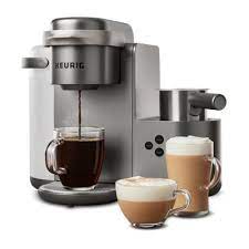 This is the commercial machine that you'll find in office break rooms around the world. K Cafe Special Edition Single Serve Coffee Latte Cappuccino Maker