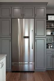 Waypoint Living Spaces Painted Boulder Cabinets Google Search Kitchen Cabinets Built In Pantry Built In Refrigerator