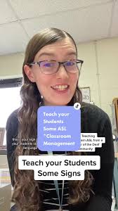 The Oklahoma School for the Deaf has some great ASL classes for free! I am  taking one now and I highly recommend it!  ##aslintheclassroom#signlanguage#classroommanagement#classroomsigns#teachersoftikto...