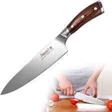 The best kitchen knives are usually forged. Amazon Com Chef Knife Best Quality 8 Inch Professional Kitchen Knives Japanese 7cr13 Stainless Steel Knife With Pakkawood Handles Sharpest Cooking Knives Top Rated Home Kitchen And Restaurant Knives Kitchen Dining