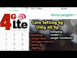 Cara tersebut adalah mengubah pengaturan apn indosat ooreedo 3g dan 4g. Cara Setting 4g Only Network Mode Di Semua Hp Youtube