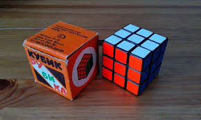 Vintage Ussr Rubik S Cube In Orange Box 1980 S From Etsy Rubiks Cube Cube Twisty Puzzles