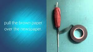 Cut a tail shape adding 1/4 to 1/2 inch all the way around. How To Make A Crepe Paper Cattail Youtube