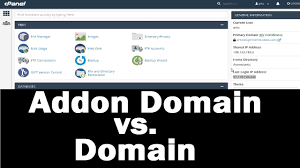 Addon Domain Vs Domain Learn How To Use Addon Domains In Cpanel Tutorial Youtube