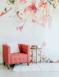 Osborne & little, ralph lauren, schumacher, nina campbell Anewall Spring Floral Wallpaper Mural