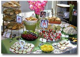 Baby Shower Tea Party Tea Party Menu Baby Shower Food Menu Baby Shower Brunch Food