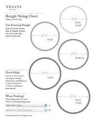 bracelet size5 bracelet size chart bracelet sizes