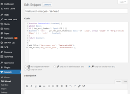 // create out image tag with our media queries in it. How To Show Featured Image In Wordpress Rss Feed