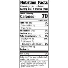 Here are 6 reasons why that is completely false. Buy Fiber One 70 Calorie Brownie Chocolate Chip Cookie 6 Count 5 34 Oz Pack Of 8 Online In Hungary B072q37r2v