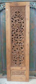 Original Wood Panel As Armoire Door Google Search Ukiran Pintu Antik Bali