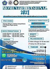 We did not find results for: Lomba Smp Dan Sma Nasional Momentum 2021di Unismuh Makassar Info Lomba 2021 Terbaru