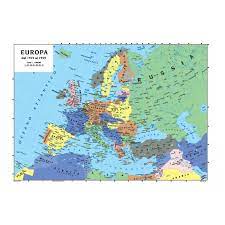 This image rendered as png in other widths: Carta Geografica Murale Sicilia 100x140 Bifacciale Fisica E Politica