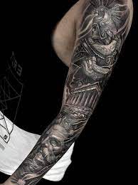 Warrior Full Sleeve Tattoo 95 Awesome Examples Of Full Sleeve Tattoo Ideas Tattoo Sleeve Designs Full Sleeve Tattoos Sleeve Tattoos