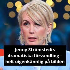 Så är vi inte vana att se TV4-profilen👀 LÄS MER HÄR!  https://www.svenskdam.se/noje/jenny-stromstedts-dramatiska-forvandling-helt-oigenkannlig-pa-bilden/10499653