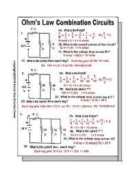 Resistances in series add up. Cricuits Combination Circuits Series And Parallel Worksheet Tpt