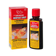 Dragon minyak urut liniment helps to relieve muscular aches and muscle sprains. Dáº§u Xoa Bop Dragon Minyak Urut Liniment