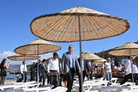 Bodrum belediyesi kumbahçe plajı / numune kodu ( code of sampling point ) : Bodrum Halk Plaji Acildi Ntv