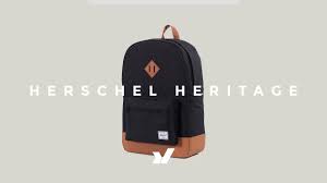 Herschel supply co makes high quality bags and backpacks based on classic workwear designs. The Herschel Heritage Backpack Youtube