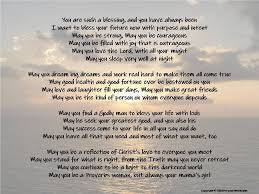 New Baby Girl Blessing Print Downloadable New Baby Gift Christian Baptism Reading Baby Girl Printable Baby Prayers For New Baby New Baby Products Baby Poems