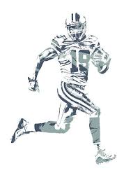 Amari Cooper Dallas Cowboys Pixel Art 2 Art Print By Joe Hamilton In 2020 Dallas Cowboys Cowboys Pixel Art