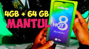 Unboxing Infinix Hot 8 Mantul 4gb 64 Gb