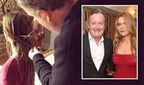 Piers morgan's wife celia walden has discovered the best method to safely deliver her husband sweet treats from a distance as he battles covid. Piers Morgan S Wife Celia Walden Calls For Help After She Lets Gmb Host Cut Her Hair Celebrity News Showbiz Tv Express Co Uk