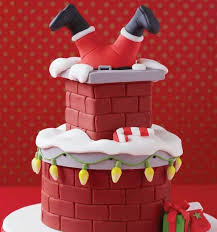 Here Comes Santa Love This Cake Christmas Cake Designs Christmas Themed Cake Christmas Cake